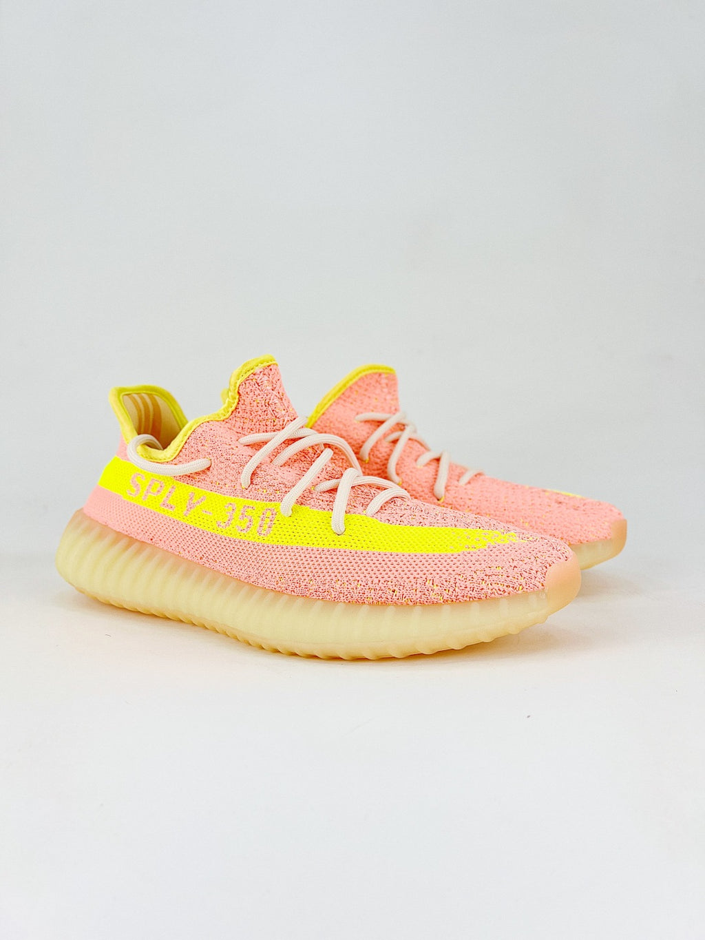 Yeezy Boost 350 V2 Coconut 350 Orange Versatile Lightweight Popcorn Midsole Casual Sports Running Shoes Perfectly Upgraded Shoe Shape Full Outsole Perfect Foot Feeling